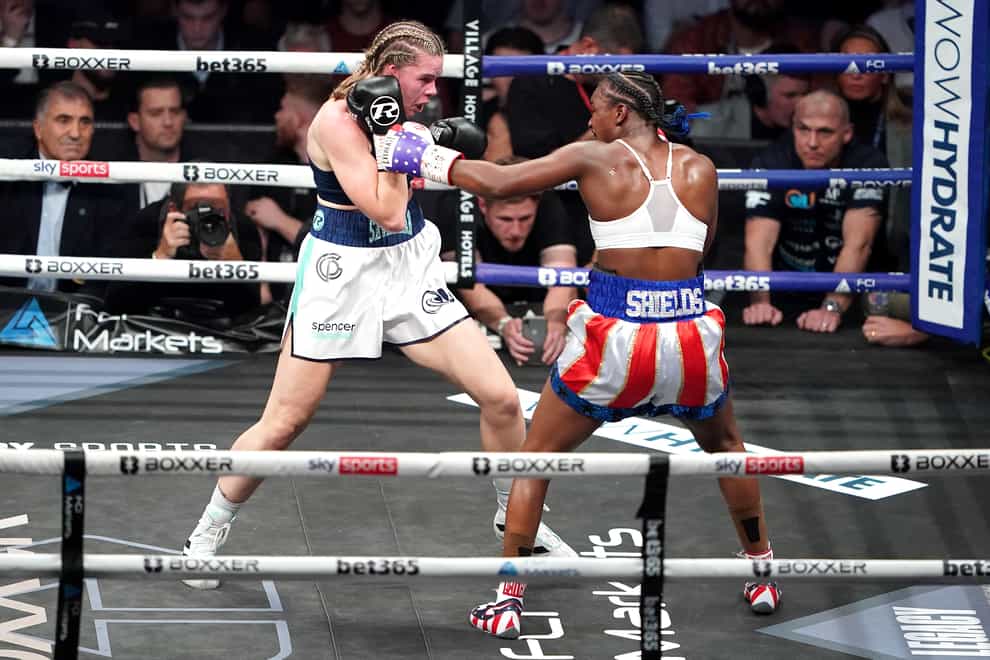 Savannah Marshall is hoping to bounce back from her loss to Claressa Shields (Zac Goodwin/PA)