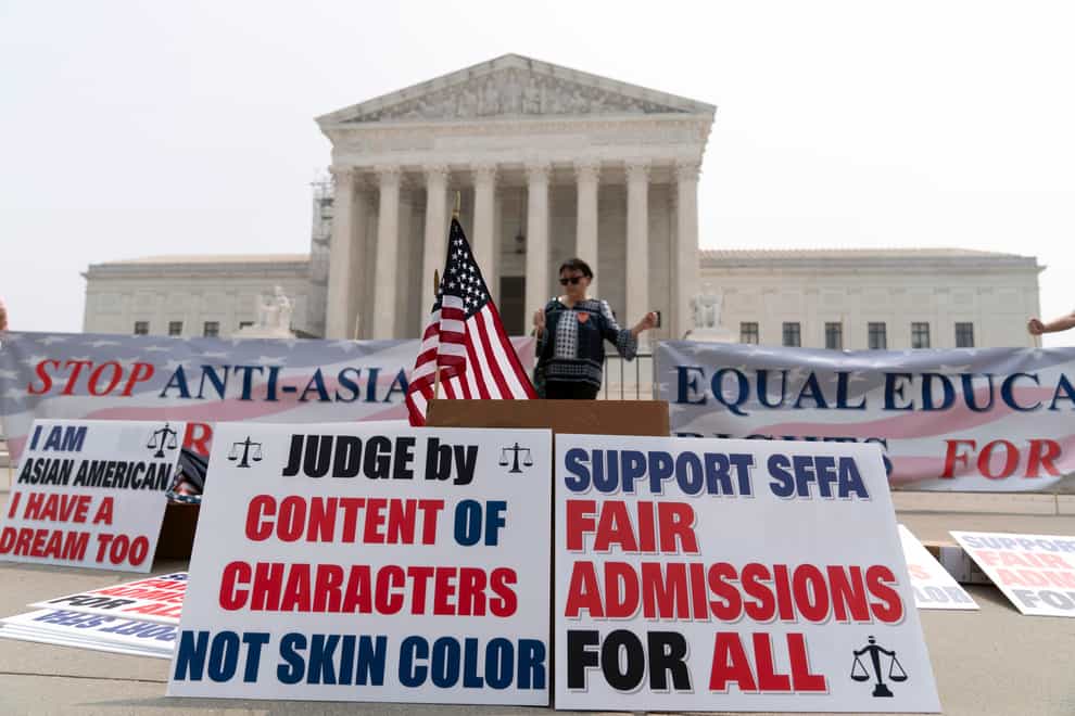 The ruling came from the Supreme Court in Washington (Jose Luis Magana/AP)