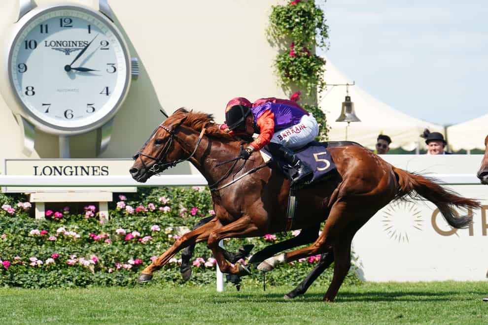 Desert Hero and Tom Marquand landed the King George V Stakes at Royal Ascot (David Davies/PA)