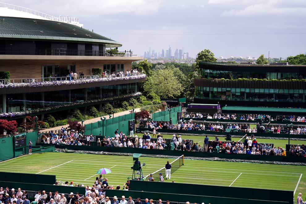 The chief executive of the All England Lawn Tennis Club (AELTC) said allowing Russian and Belarusian players back into the Wimbledon tournament was ‘the right decision’ (Zac Goodwin/PA)