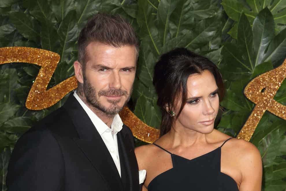 It’s been 24 years and counting for the Beckhams (Alamy/PA)