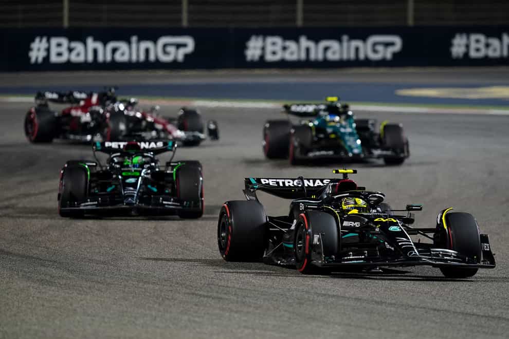 The 2024 Formula One season will start in Bahrain on a Saturday night (David Davies/PA)