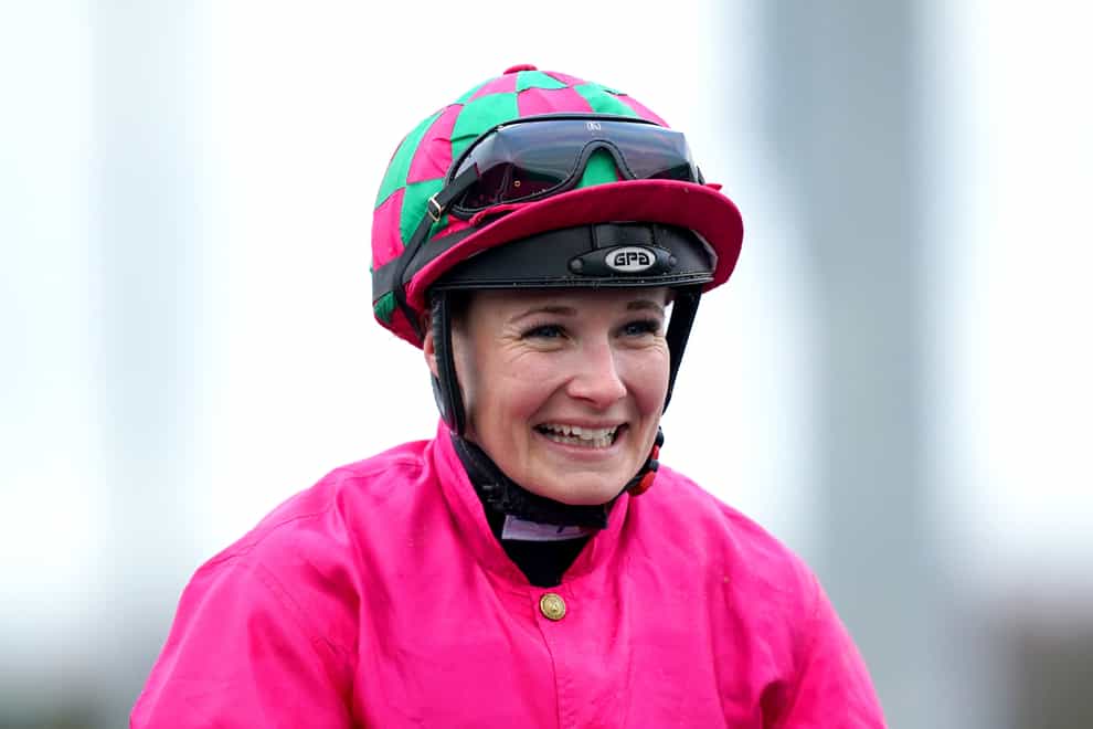 Joanna Mason hopes to return to the saddle in a matter of weeks (Mike Egerton/PA)