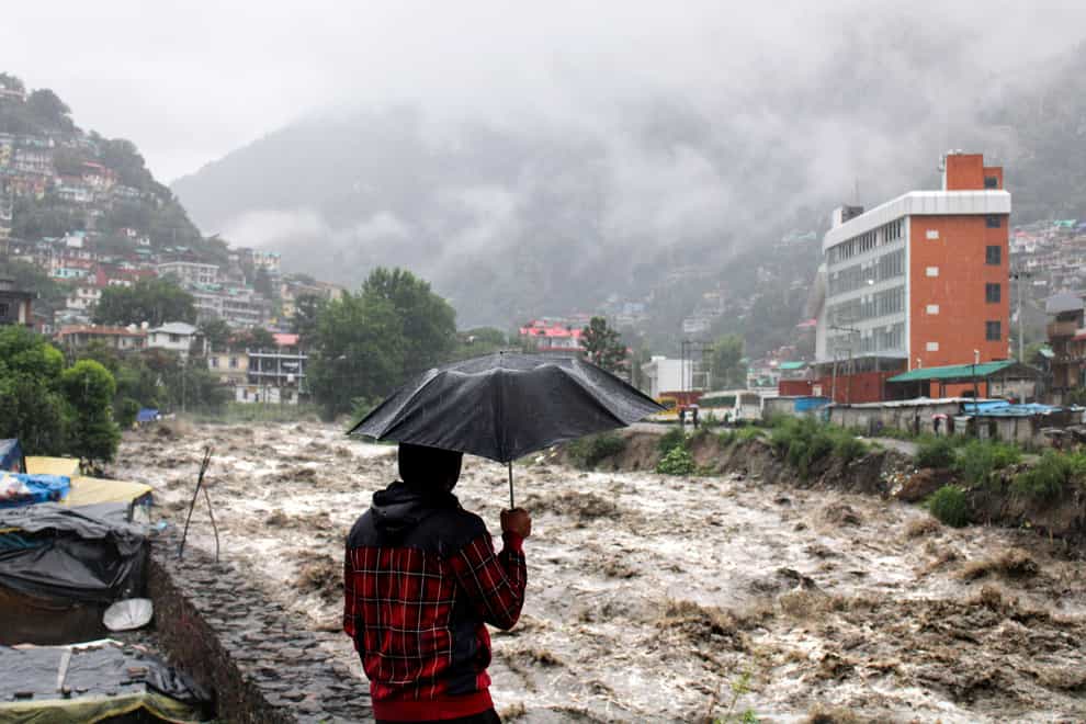 Heavy rain fall has triggered landslides in India (AP)