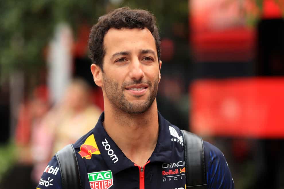 Red Bull reserve driver Daniel Ricciardo (Bradley Collyer/PA)