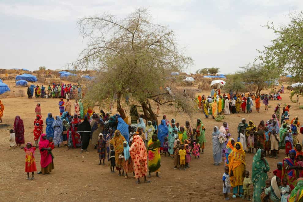 The conflict in Sudan has driven more than 3.1m people from their homes, including some 700,000 who have fled to neighbouring countries, the UN said, amid growing concerns over a ‘full-scale civil war’ (Karel Prinsloo/AP)
