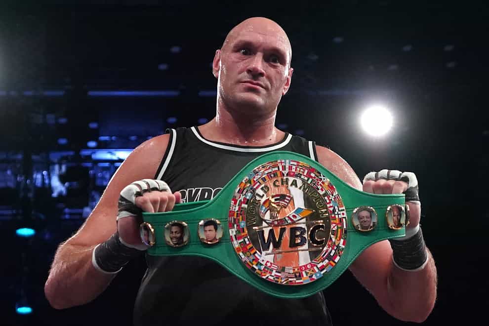 Tyson Fury, pictured, will not be defending his WBC heavyweight title against Francis Ngannou (Zac Goodwin/PA)