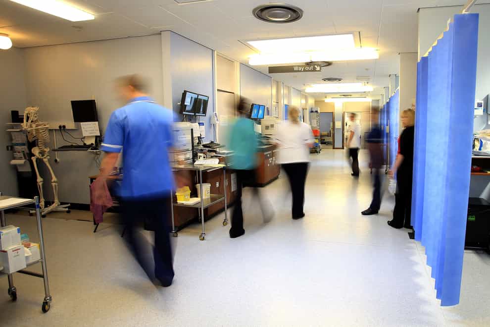 NHS waiting lists have reached the highest number since records began in August 2007 (Peter Byrne/PA)