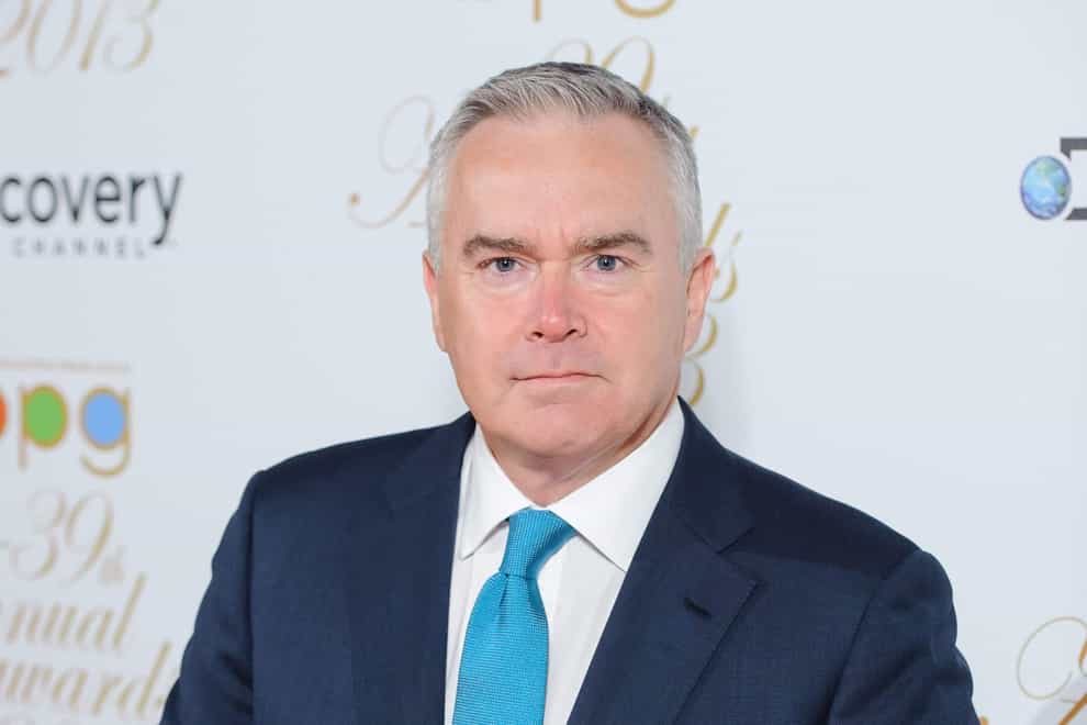 Huw Edwards was named by his wife as the presenter facing allegations he paid a young person for explicit images (Dominic Lipinski/PA)