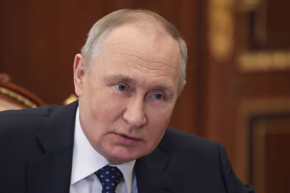 Russian President Vladimir Putin (Alexander Kazakov, Sputnik, Kremlin Pool Photo via AP)