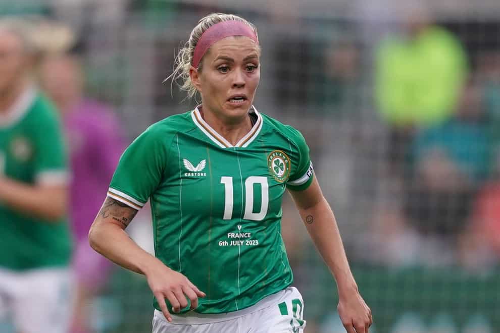 Republic of Ireland midfielder Denise O’Sullivan sustained a shin injury in the abandoned match against Colombia (Brian Lawless/PA)