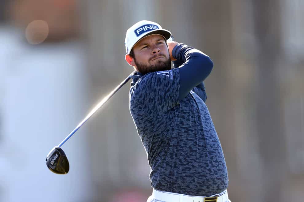 Tyrrell Hatton carded a second round of 62 in the Genesis Scottish Open (Steve Welsh/PA)