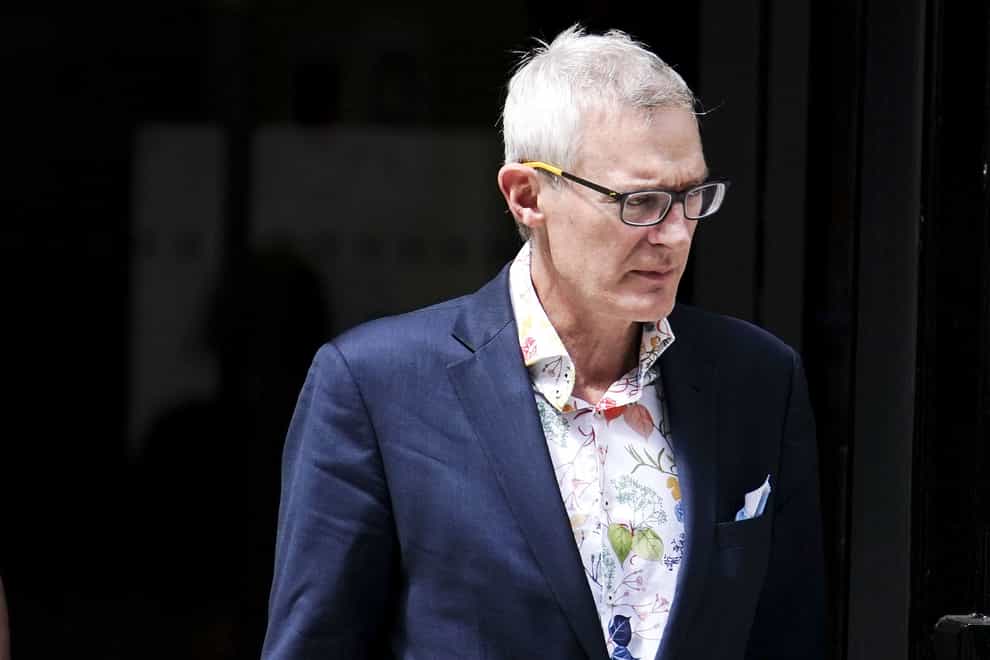 Jeremy Vine said a Twitter user had agreed to pay £1,000 to charity after libelling him (Jordan Pettitt/PA)