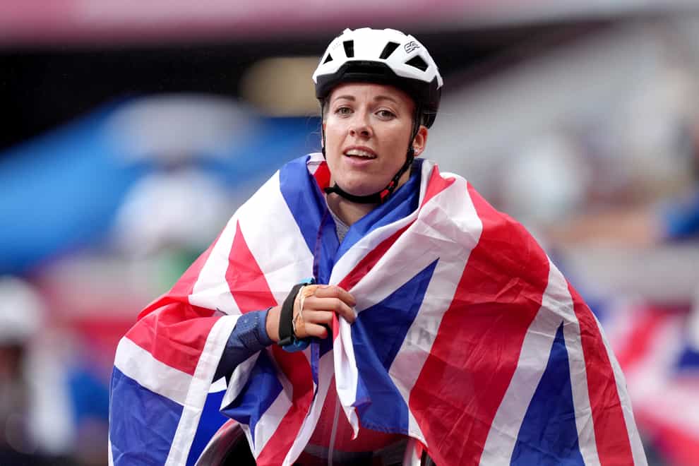 Great Britain’s Hannah Cockroft picked up two gold medals at the Para Athletics World Championships (John Walton/PA)