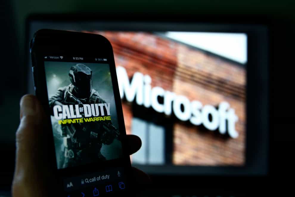 Microsoft wants to buy Activision which makes the popular Call Of Duty games (AP Photo/Peter Morgan, File)