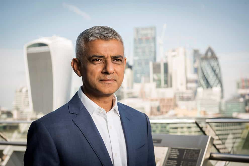 The Mayor of London is encouraging men to challenge each other on sexism (Mayor of London/PA)