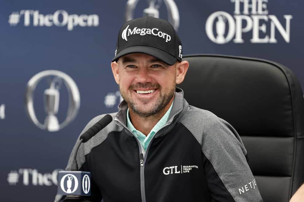 American Brian Harman posted a second round of 65 in the 151st Open at Royal Liverpool (Richard Sellers/PA)