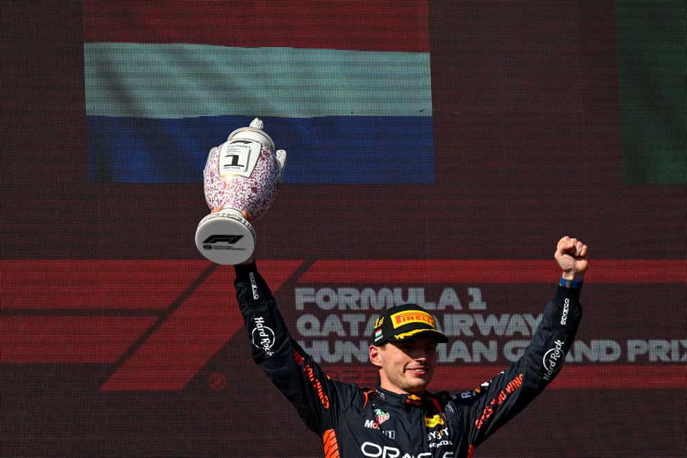 Max Verstappen claimed another victory on Sunday (Denes Erdos/AP)