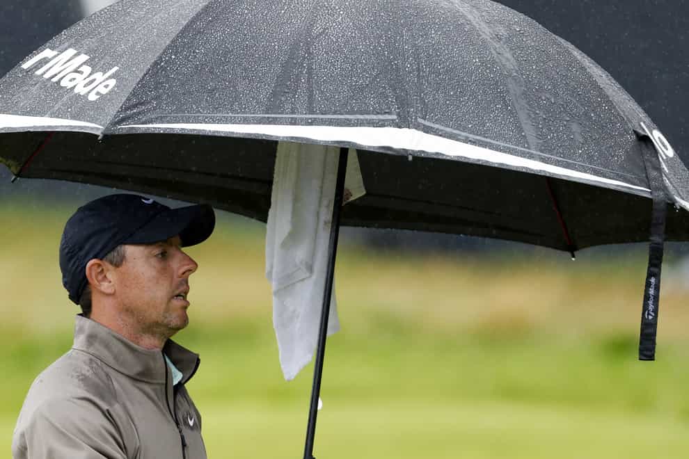 Rory McIlroy was unable to end his major drought in Hoylake (Richard Sellers/PA)