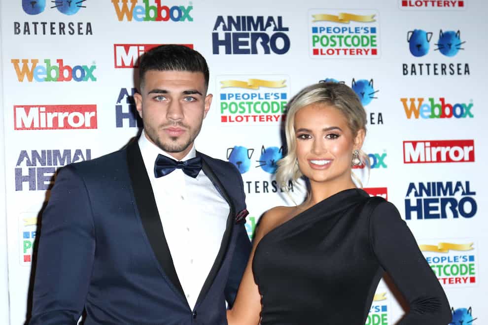 Love Island stars Tommy Fury and Molly-Mae Hague have announced their engagement (Rich Gold/PA)
