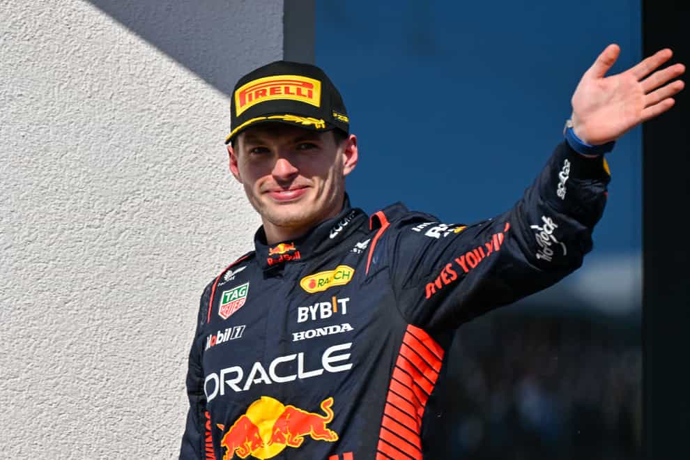 Max Verstappen won again on Sunday (Denes Erdos/AP))