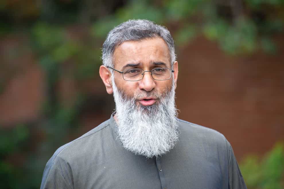 Anjem Choudary has appeared in court charged with three terror offences, including directing a terrorist organisation (PA)