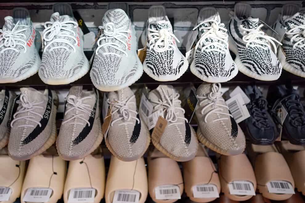 Yeezy shoes made by Adidas (Seth Wenig/AP)