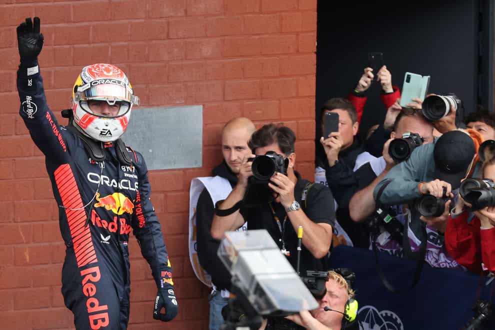 Red Bull driver Max Verstappen dominated the Belgian Grand Prix (Geert Vanden Wijngaert/AP)