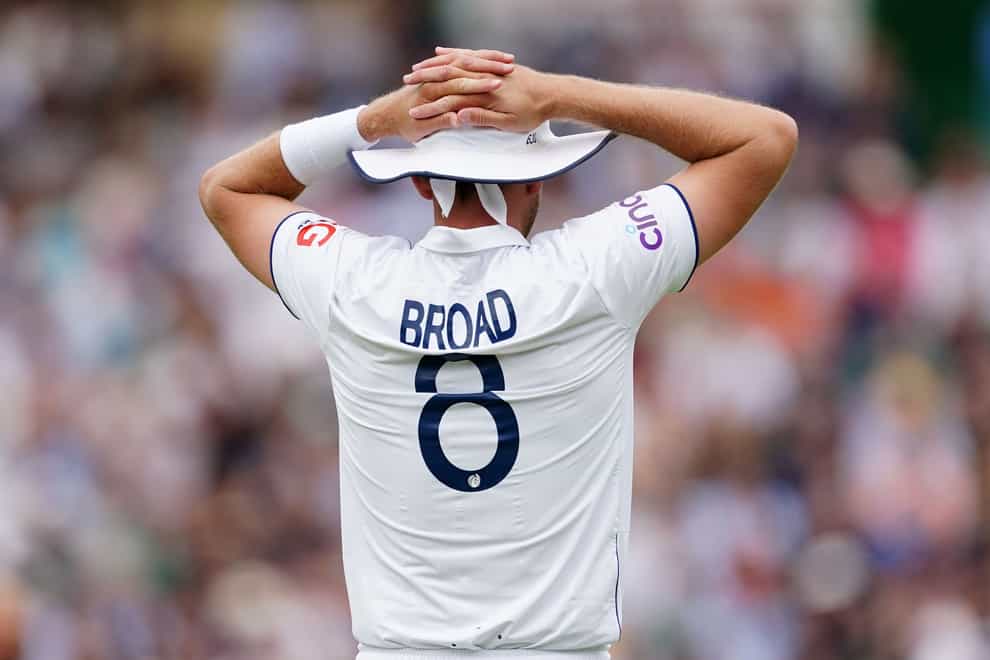 Stuart Broad and England were frustrated by Australia (Mike Egerton/PA)