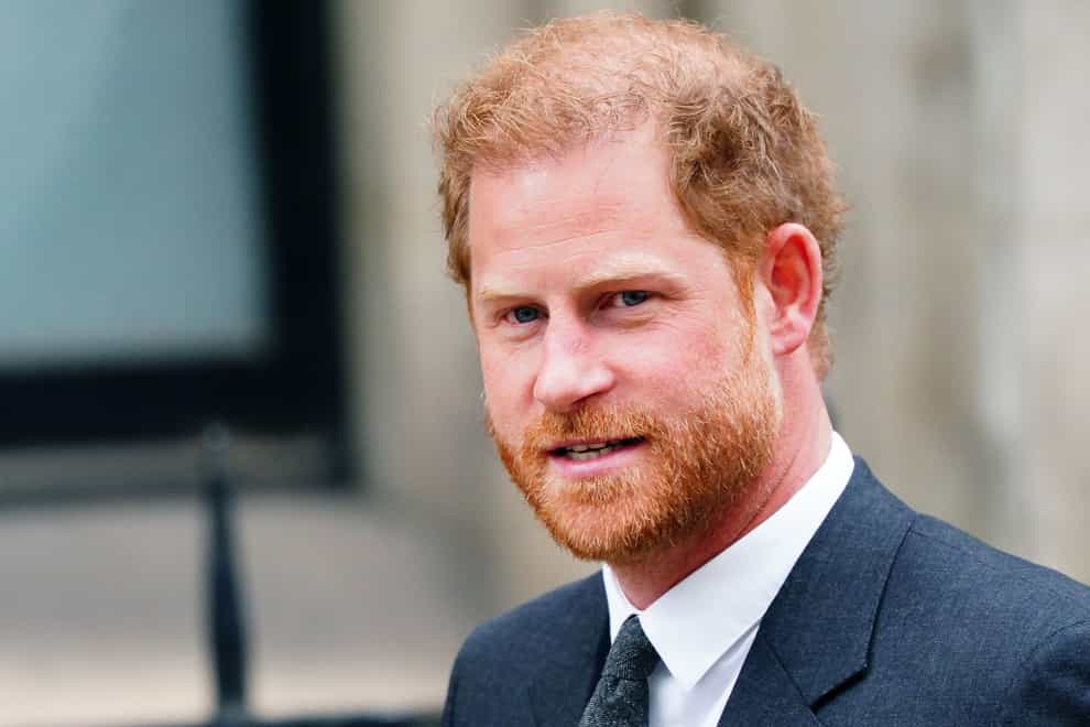 The Duke of Sussex will stage a charity polo match (Victoria Jones/PA)