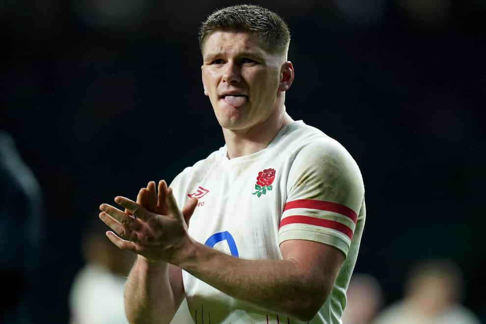 Owen Farrell (pictured) should be England’s fly-half for the World Cup, according to Dylan Hartley (Adam Davy/PA)