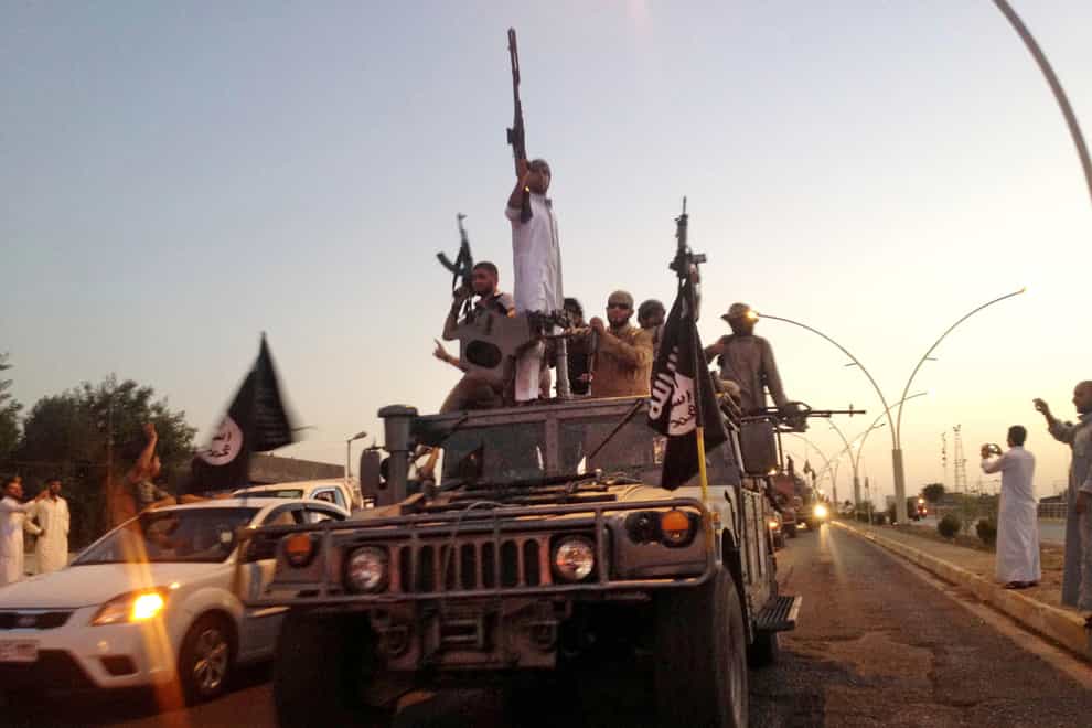 The so-called Islamic State was founded in 2014 (AP)