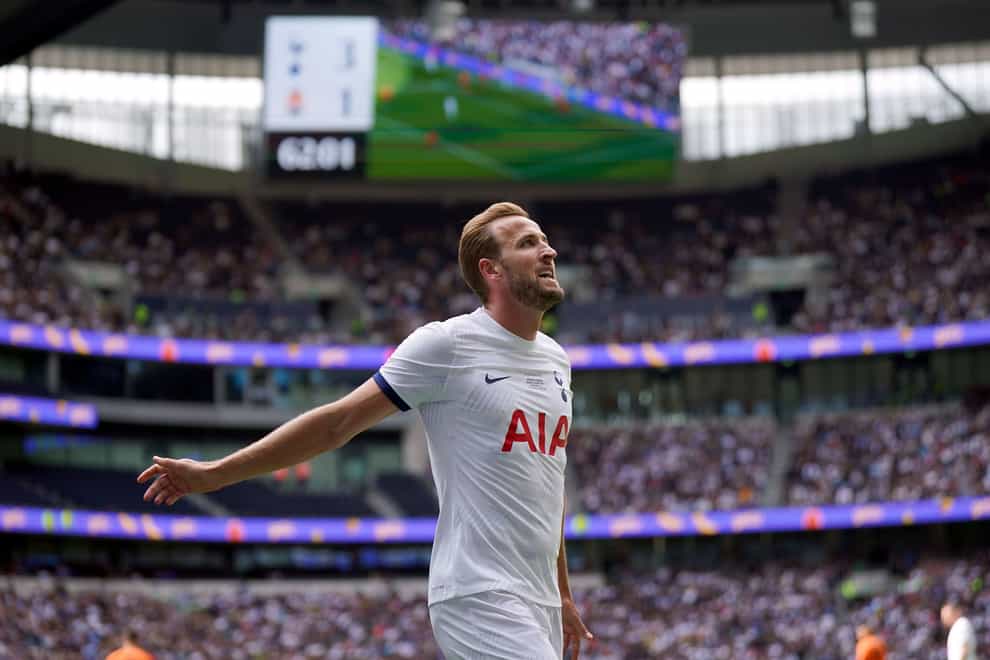 Harry Kane’s future remains in the air (Yui Mok/PA)