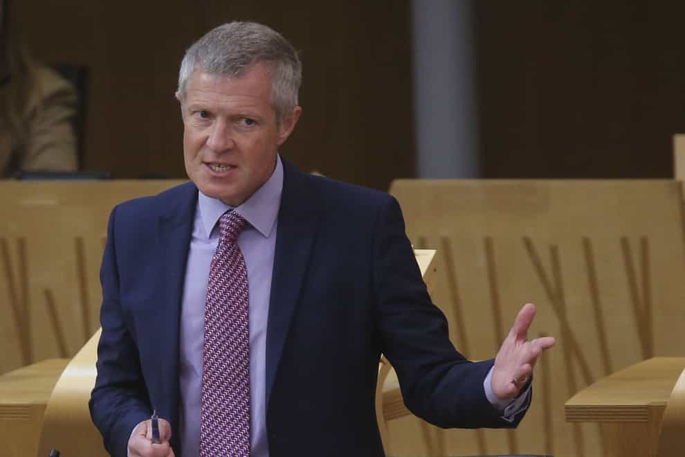Willie Rennie MSP, economy spokesperson for the Scottish Liberal Democrats, has called on the SNP to get “serious about delivering highly skilled, high wage jobs and ending a decade of depressed economic performance.” (Credit: Fraser Bremner/Scottish Daily Mail/PA)
