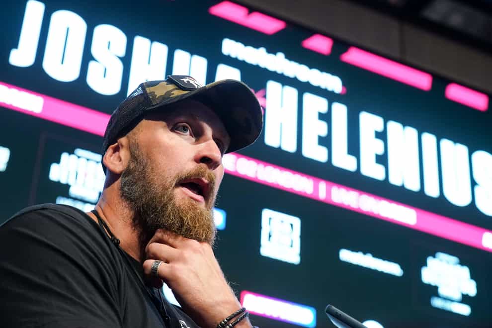 Robert Helenius accepted Matchroom’s last-minute offer to fight Anthony Joshua (Nick Potts/PA)