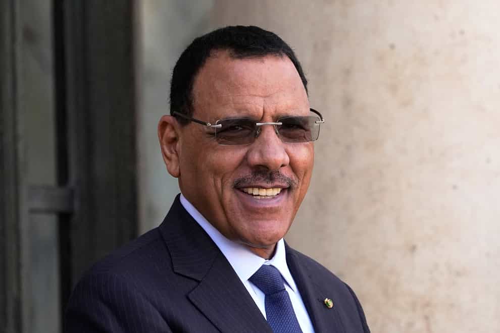 Niger’s deposed president Mohamed Bazoum will face prosecution (Michel Euler/AP)