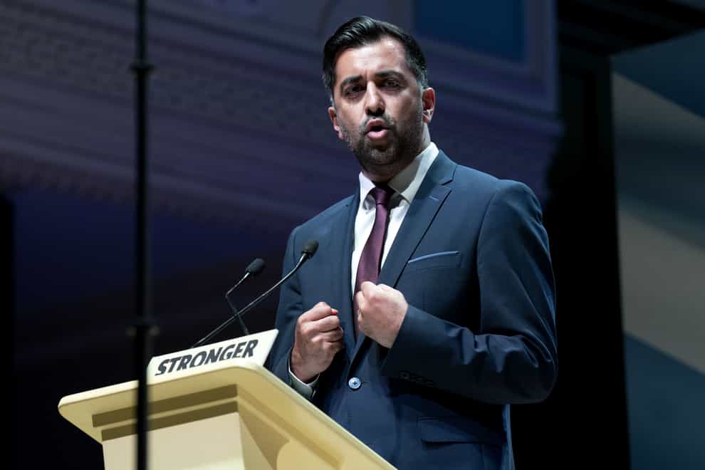 Humza Yousaf said his take on climate change would inevitably annoy some people (Jane Barlow/PA)