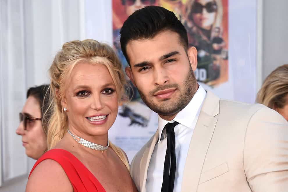 Sources say Asghari has filed for divorce from Spears just 14 months after the pair were wed (Jordan Strauss/Invision/AP)