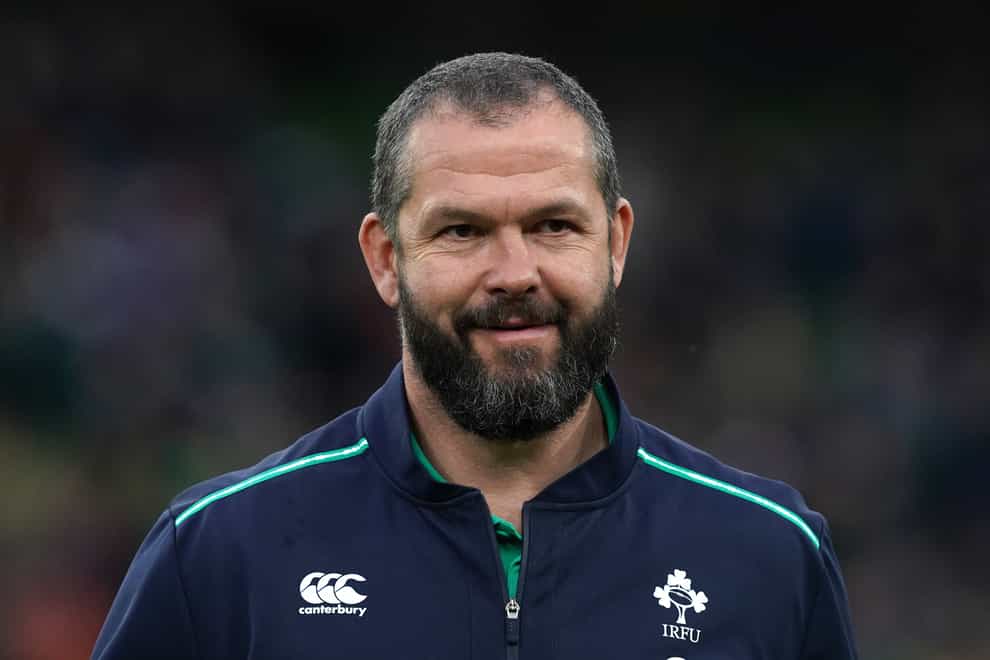 Andy Farrell has had his say on his son Owen’s disciplinary controversy (Brian Lawless/PA)