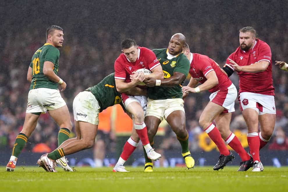Wales meet South Africa in their final World Cup warm-up game (David Davies/PA)