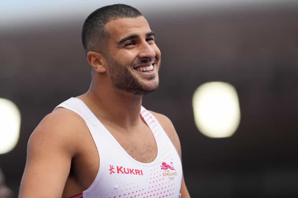 Adam Gemili is happy again after relocating to Italy (Martin Rickett/PA)