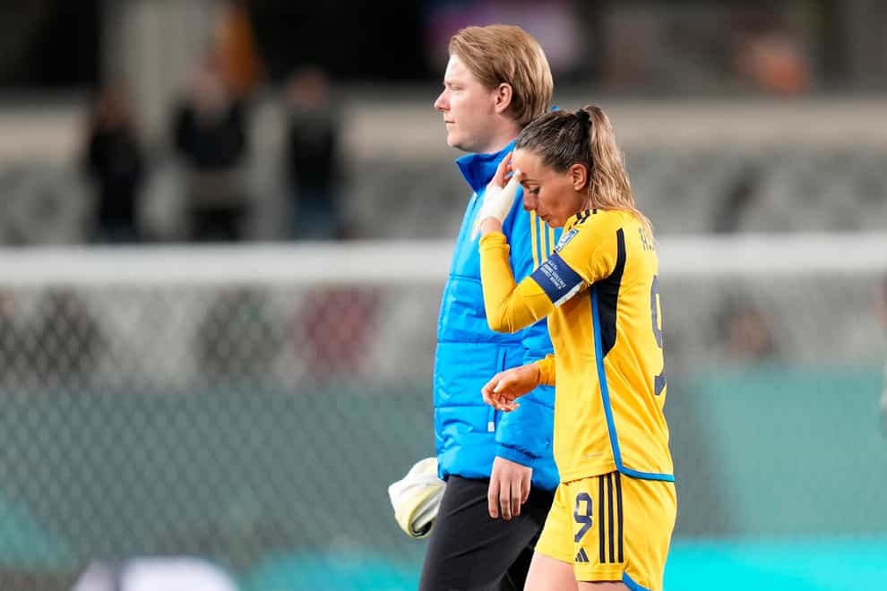 Sweden were beaten by Spain in the semi-finals (Alessandra Tarantino/AP)