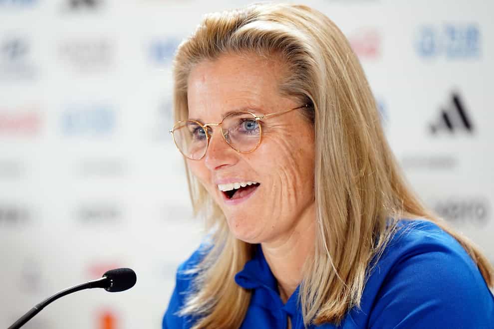 England manager Sarina Wiegman is gearing up for Sunday’s World Cup final (Zac Goodwin/PA).
