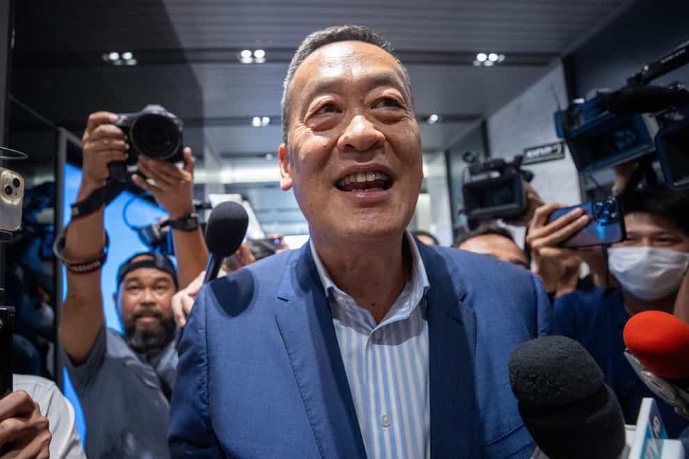 Srettha Thavisin, of Thailand’s Pheu Thai party, has secured enough votes in Parliament to become the country’s 30th prime minister (Wason Wanichakorn/AP)