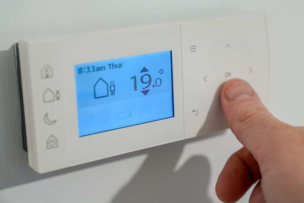 Unlike gas boilers, heat pumps use an automatic temperature control system (Andrew Matthews/PA)
