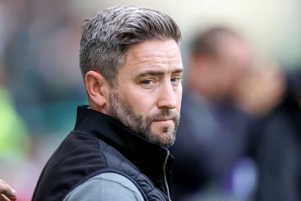 Lee Johnson pleaded for more time at Hibs after their defeat to Livingston (Steve Welsh/PA)