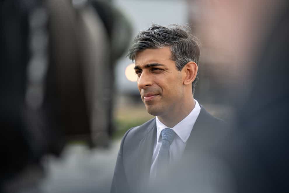 Rishi Sunak faces a challenging by-election test this autumn after Nadine Dorries quit her Commons seat (Euan Duff/PA)
