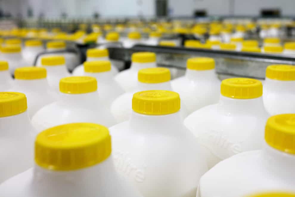 Milk production is increasing but consumers are spending less, Arla said (Dean Sanderson/Arla Foods/PA)