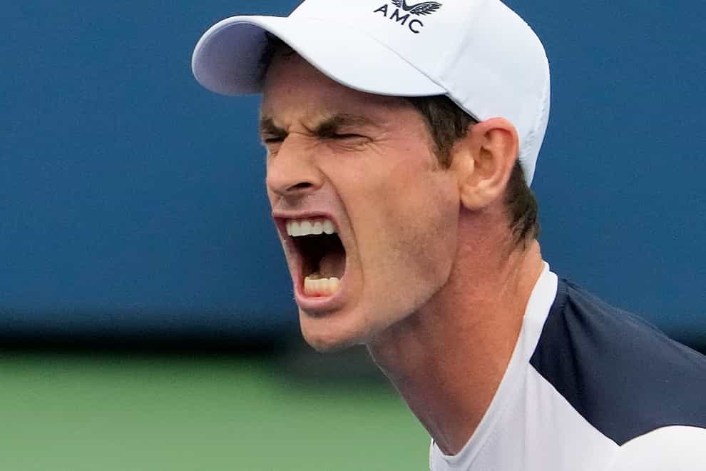 Andy Murray beat Corentin Moutet in three sets (Mary Altaffer/AP)
