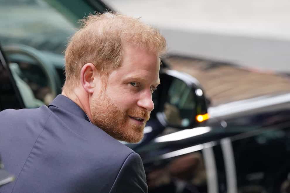 The Duke of Sussex has appeared at a special screening of his new Netflix documentary, Heart Of Invictus, in California (Jonathan Brady/PA)